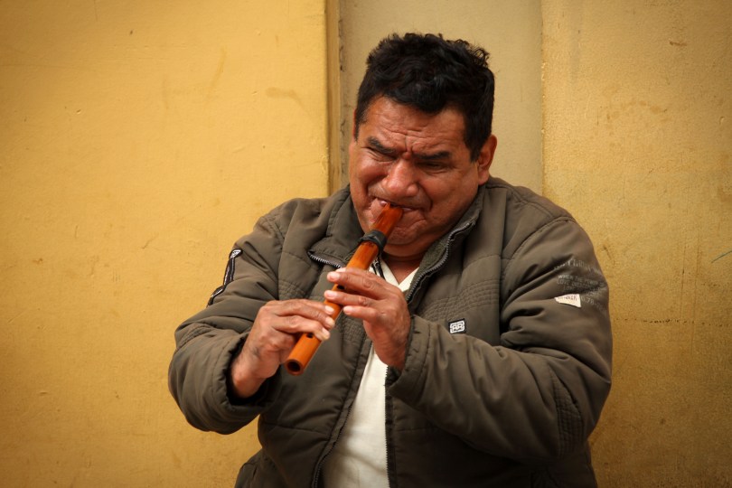 Wood flute performance