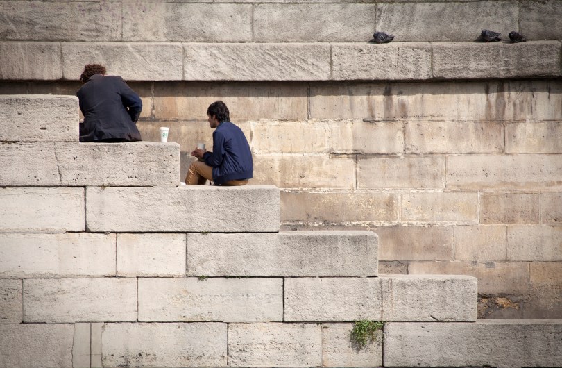 Lunch time on the Seine