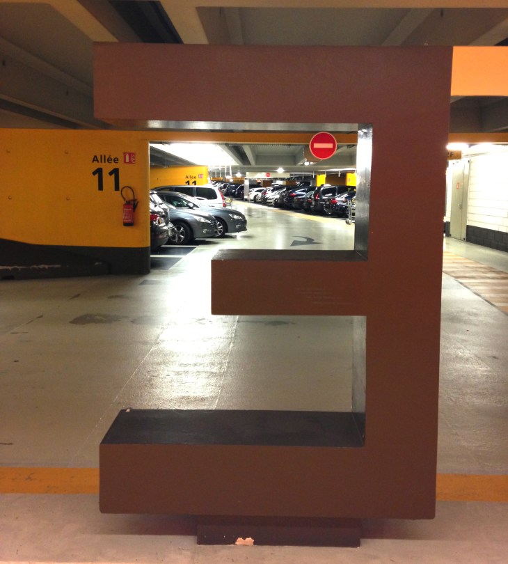 Charles de Gaulle parking section 2E