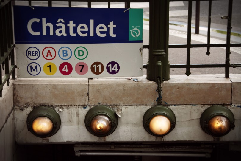 Châtelet Metro Stop