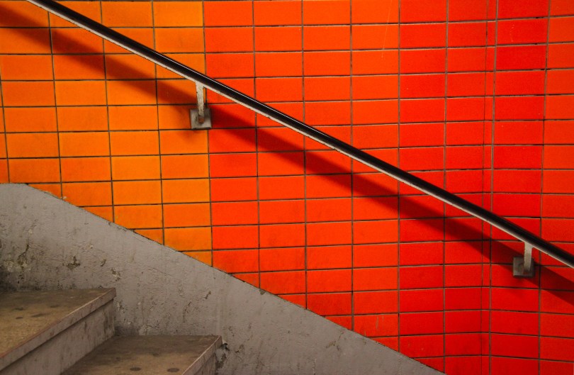 Paris Metro tile work