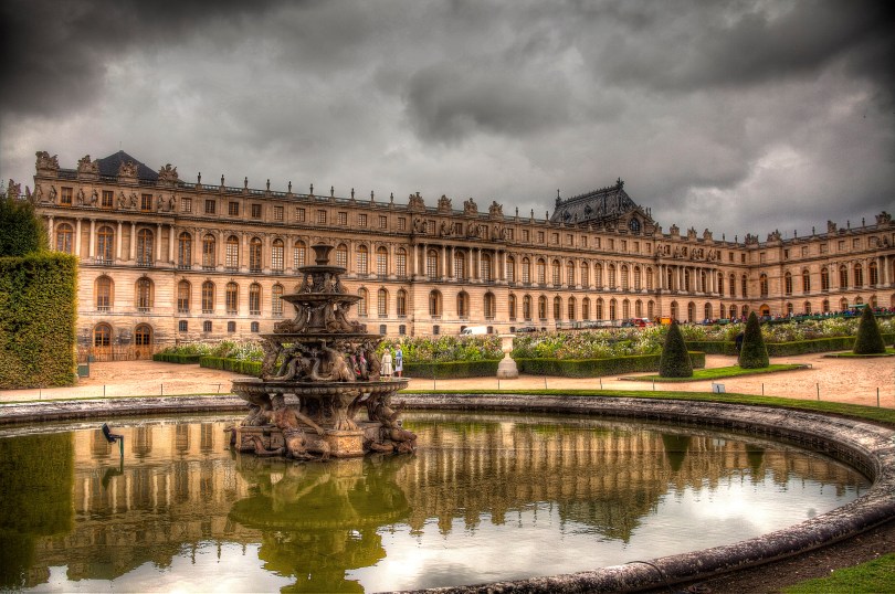 Palace of Versailles Fountain View