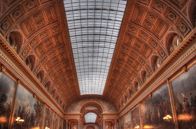 Hall of Battles Paintings and Detail