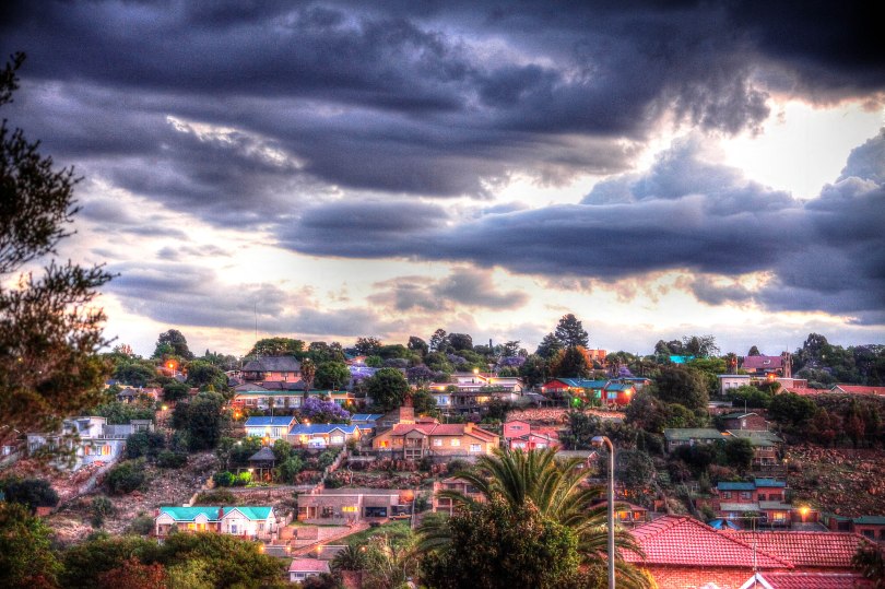 Sunset in Johannesburg, South Africa