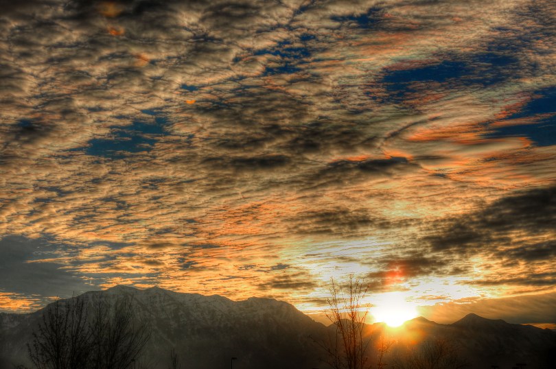 Sunrise on the Wasatch