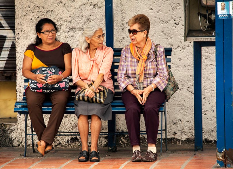Ladies day on the bench.
