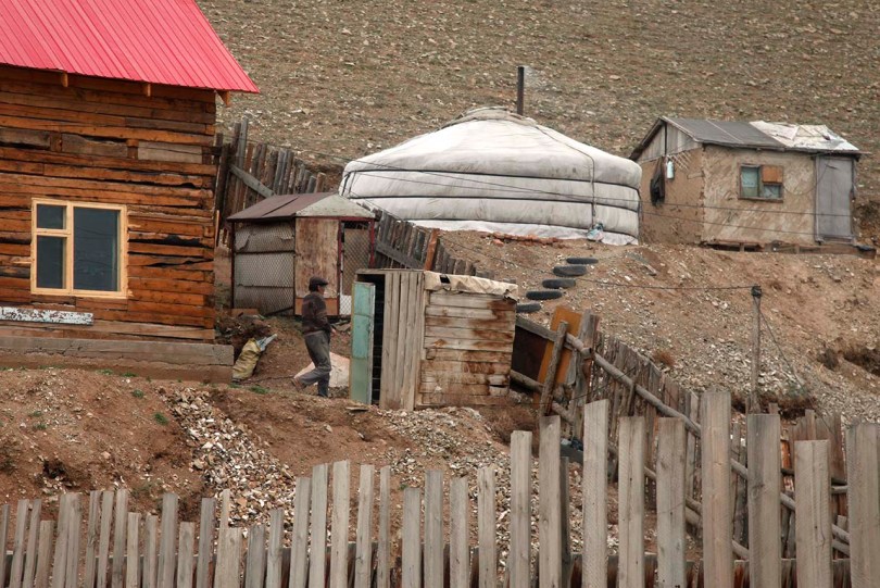 Mongolian Outhouse