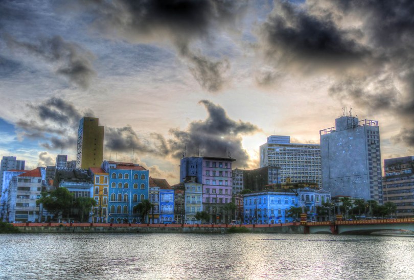 Recife, Brazil waterfront.