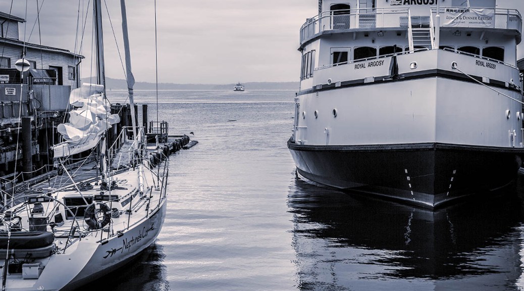 Sailboat and Steamer