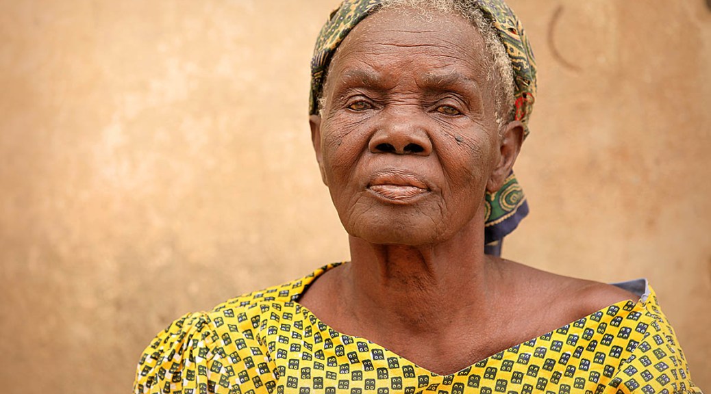 Old woman, Yamoransah, Ghana.