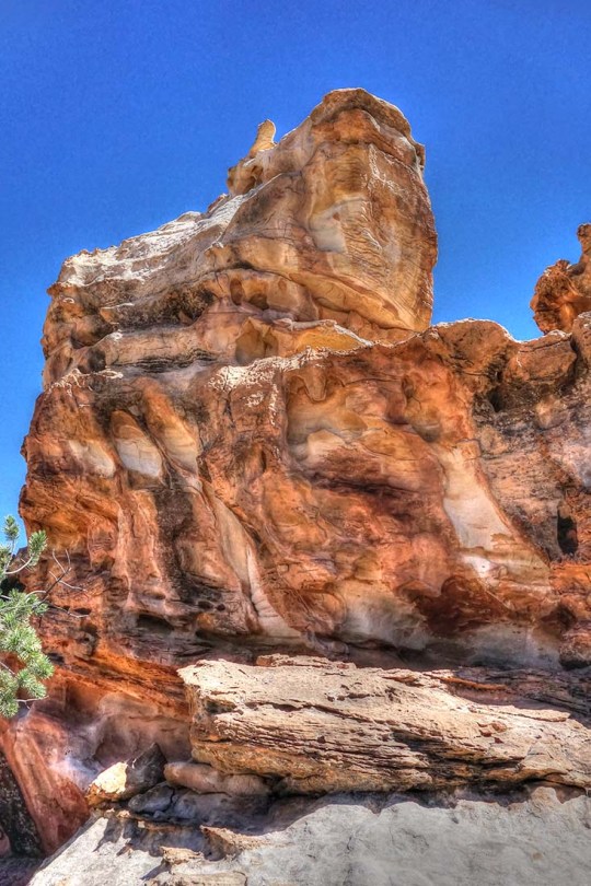 Capitol Reef rock formation.