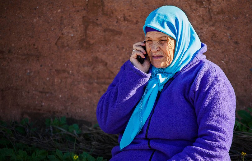 Moroccan Moslem Woman.