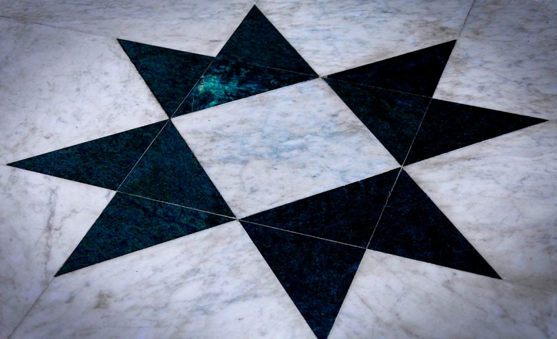 Imperial marble floor symbol.