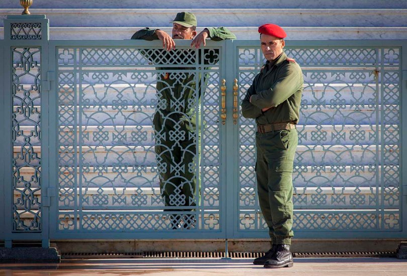 Moroccan military police.