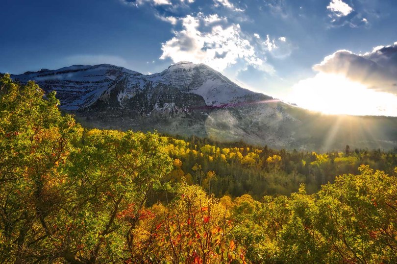 Mount Timpanogos Fall Colors